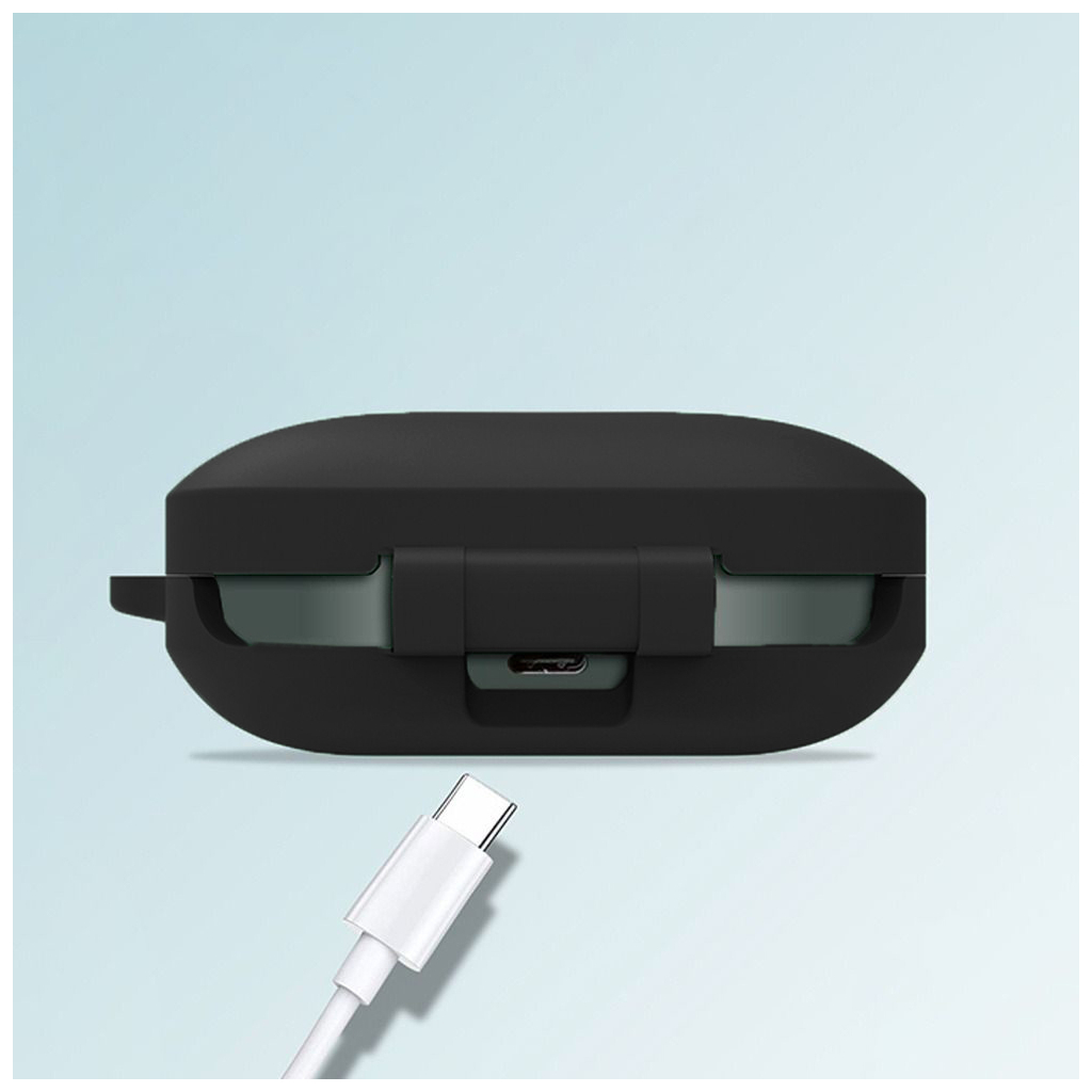 Чохол для навушників BeCover Silicon для OnePlus Buds Pro 2 Black (712016) - зображення 3