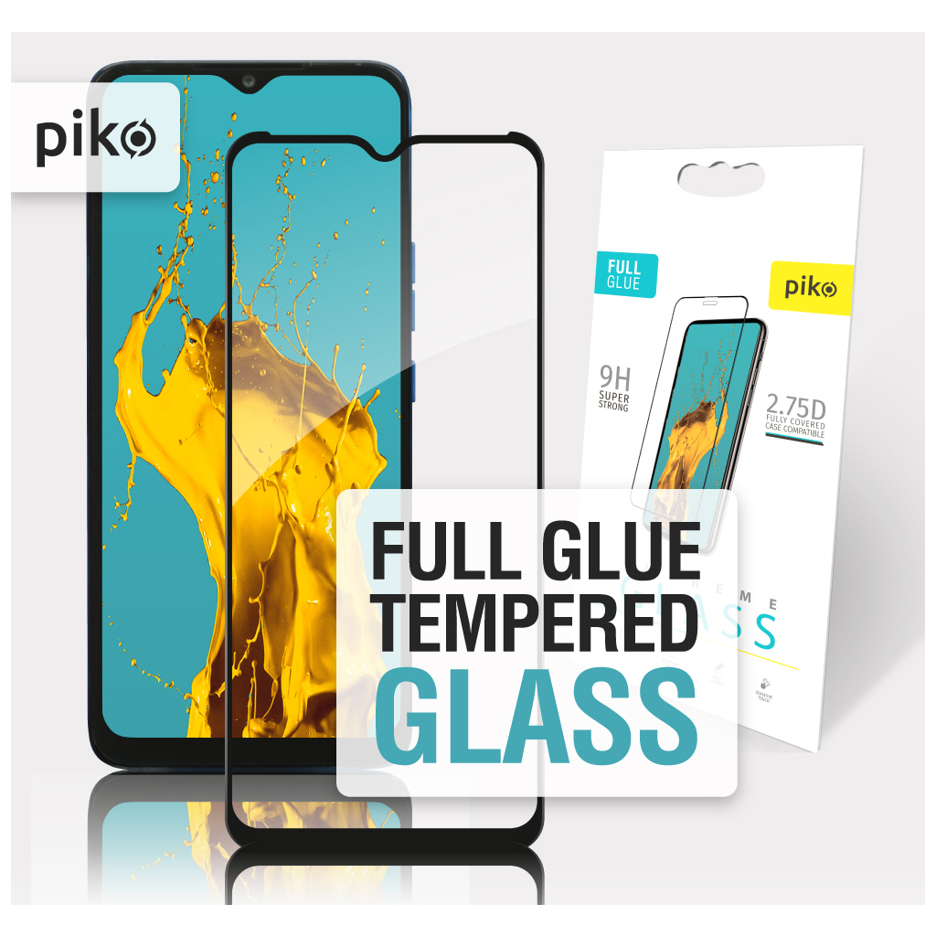 Скло захисне Piko Full Glue Tecno Pop 5 LTE (1283126535383) - зображення 5