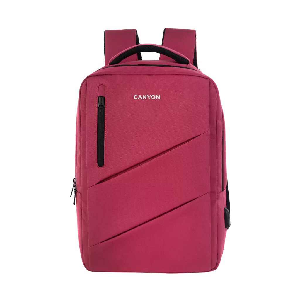 Рюкзак для ноутбука Canyon 15.6" BPE-5 Urban, USB, 12-18L, Red (CNS-BPE5BD1) - зображення 1
