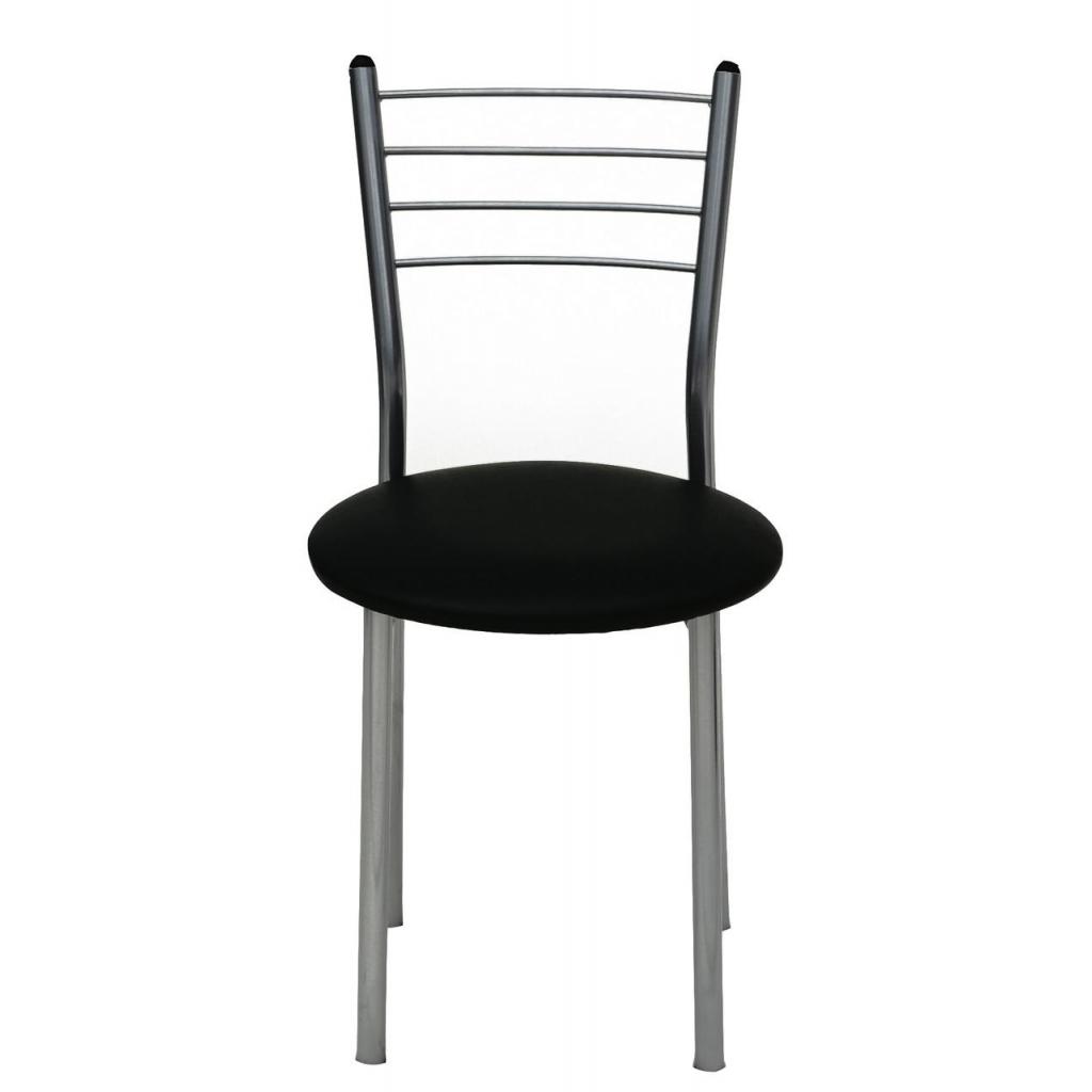 Кухонний стілець Примтекс плюс 1022 alum CZ-3 Черный (1022 alum cz-3) - picture 1