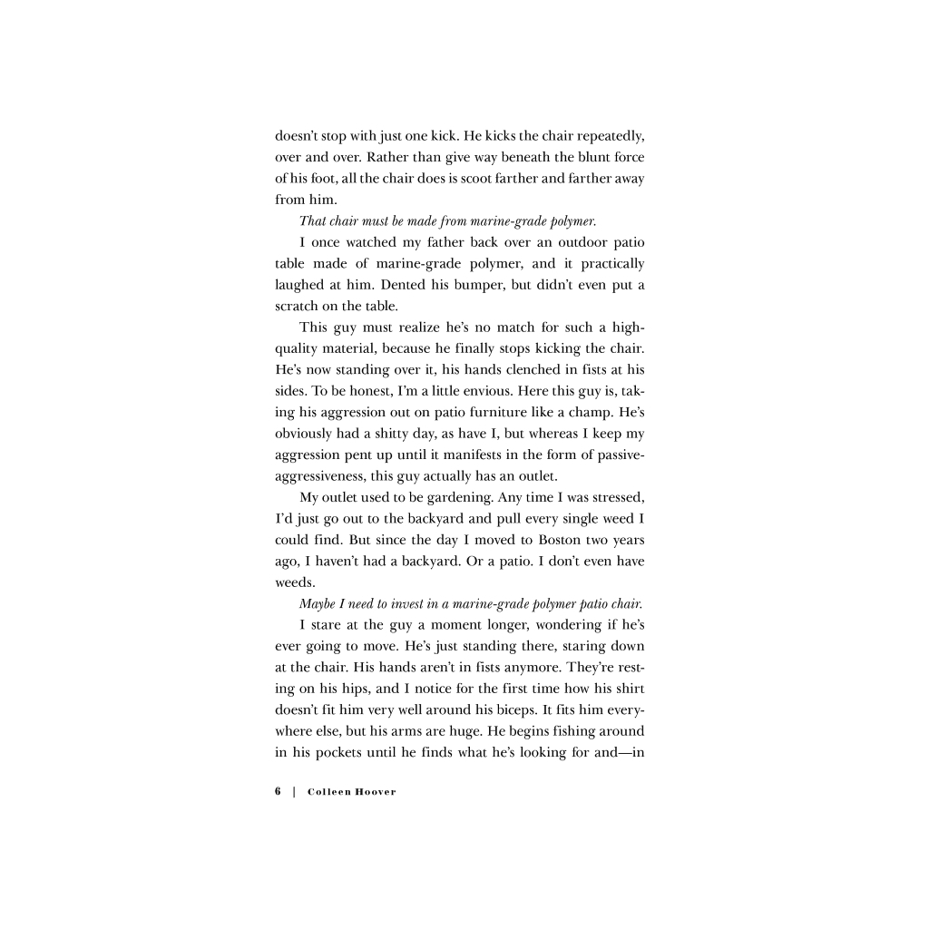 Книга It Ends With Us - Colleen Hoover Simon & Schuster (9781471156267) - зображення 6