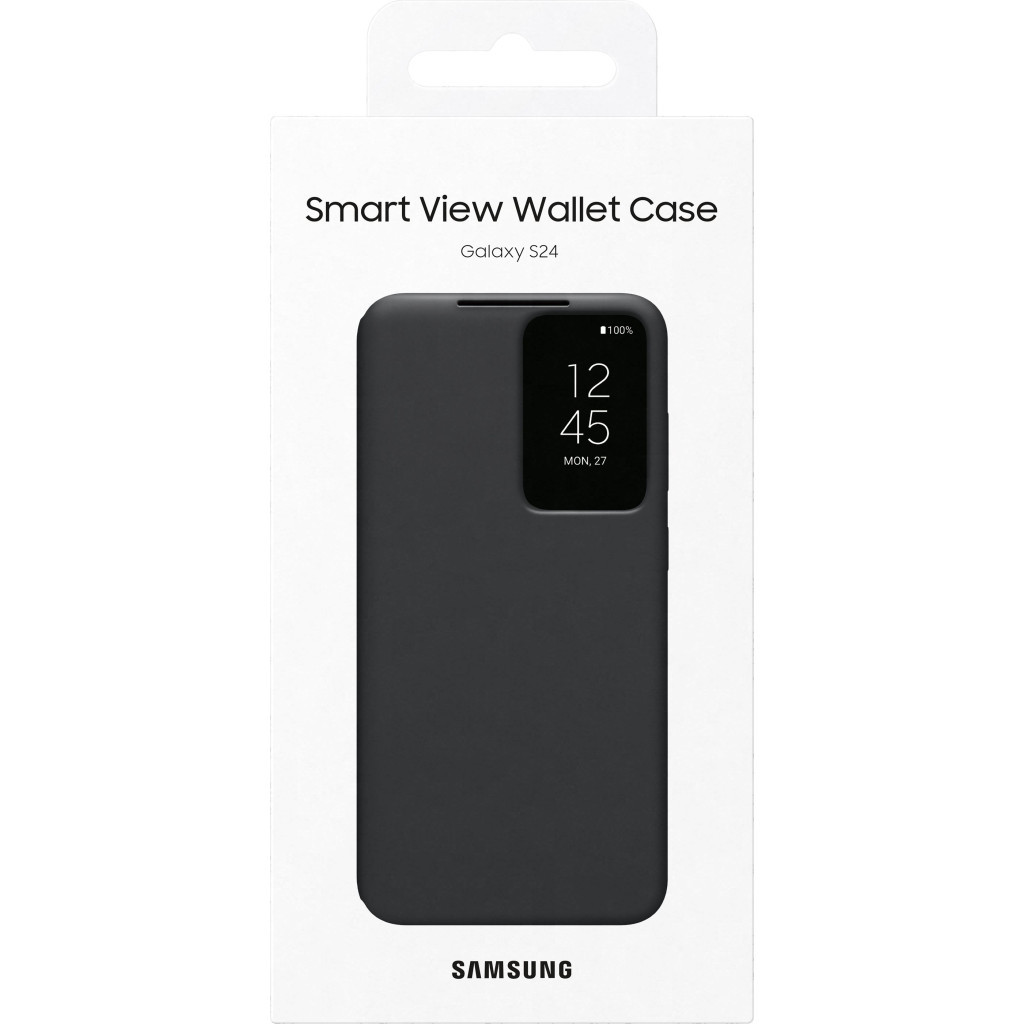 Чохол до мобільного телефона Samsung Galaxy S24 (S921) Smart View Wallet Case Black (EF-ZS921CBEGWW) - зображення 6