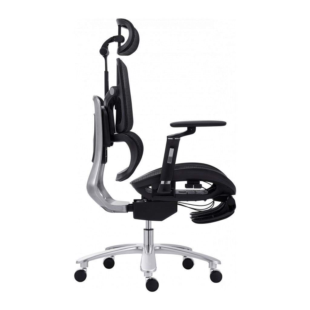 Офісне крісло GT Racer B-541F Black - зображення 3