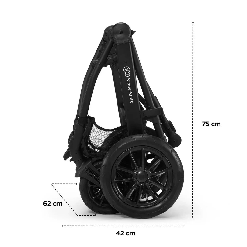 Коляска Kinderkraft 3 в 1 Xmoov Black (KKWXMOVBLK3000) (5902533912834) - зображення 10