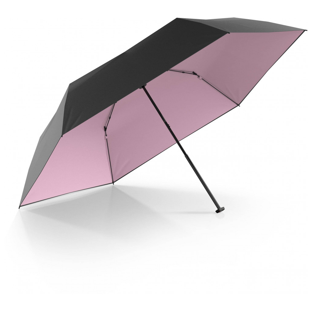 Парасоля Knirps US.050 Ultra Light Slim Manual Black Rose UV Coating (Kn95 0050 1009) - зображення 2