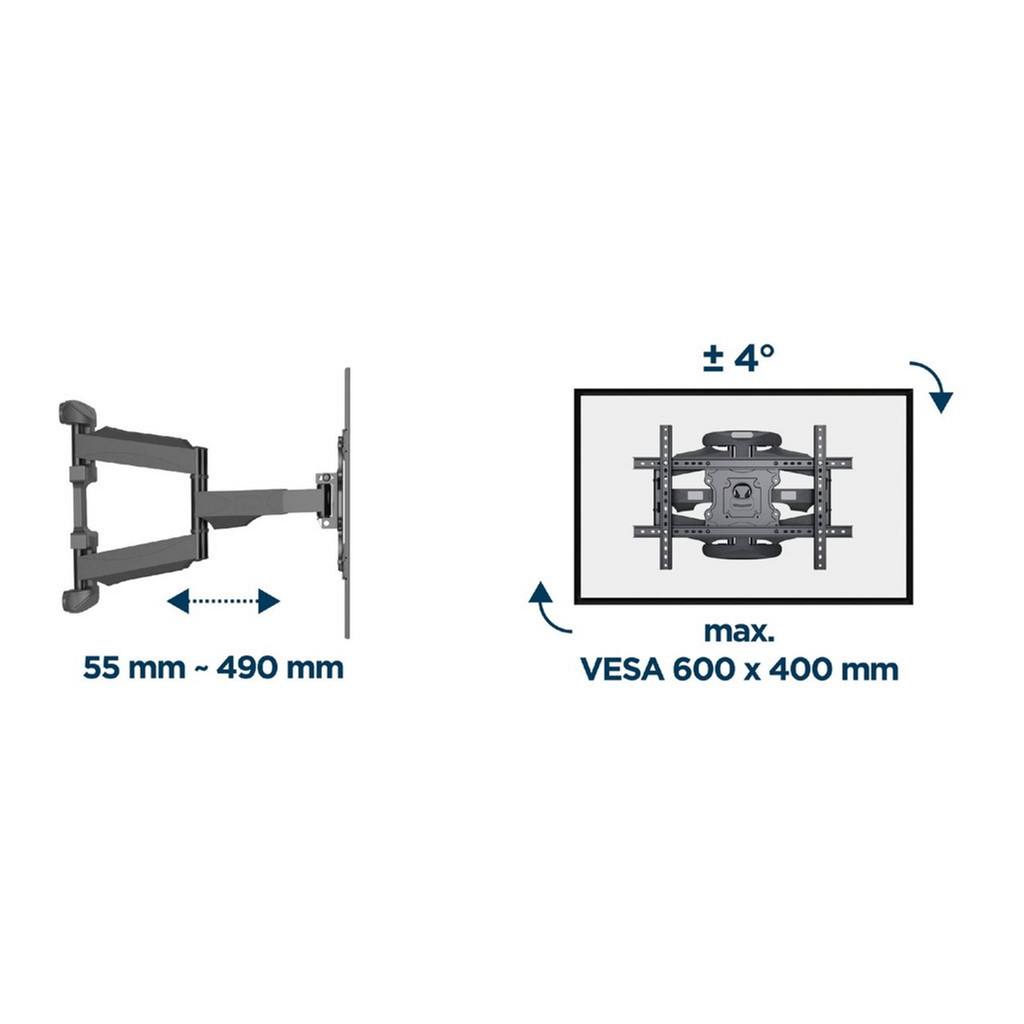 Кронштейн Gembird WM-75ST-02 - зображення 6