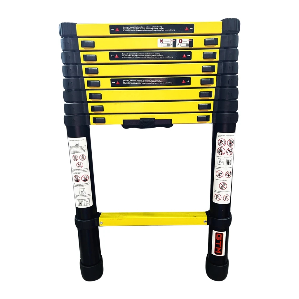 Драбина GTM телескопічна 9сх. 2,6м (KME1026Y/881026) - изображение 2