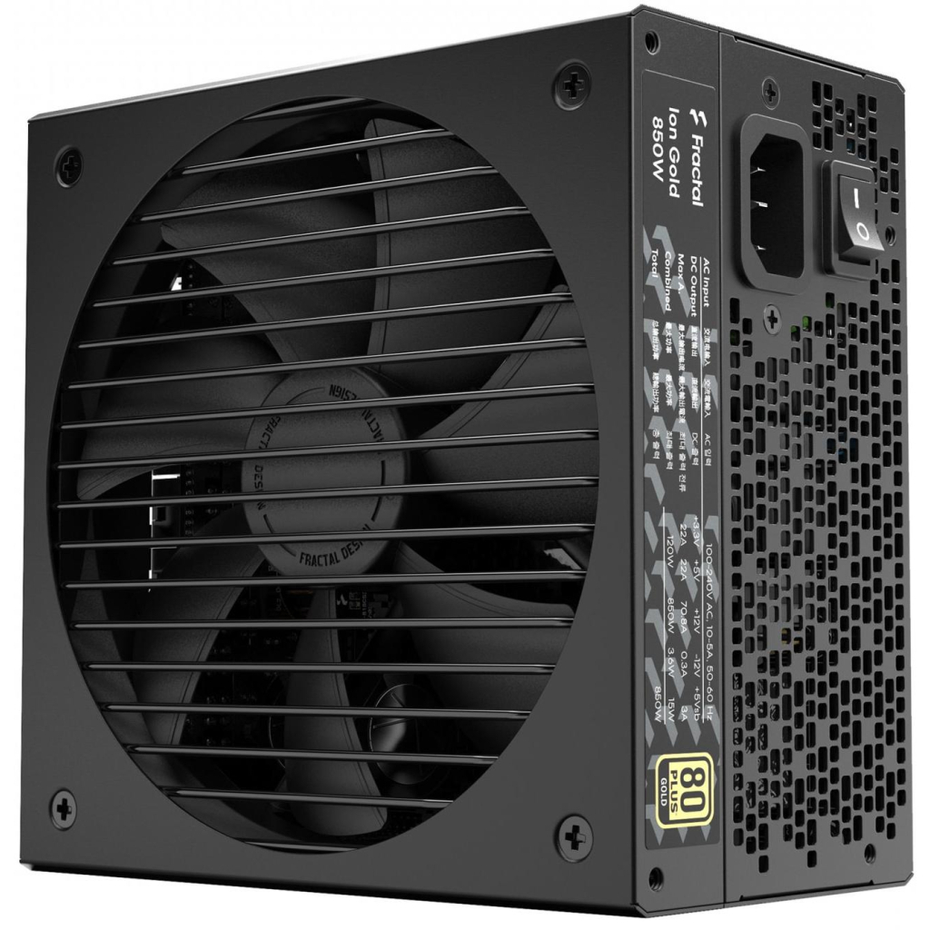 Блок живлення Fractal Design 850W Ion Gold (FD-P-IA2G-850-EU) - зображення 3
