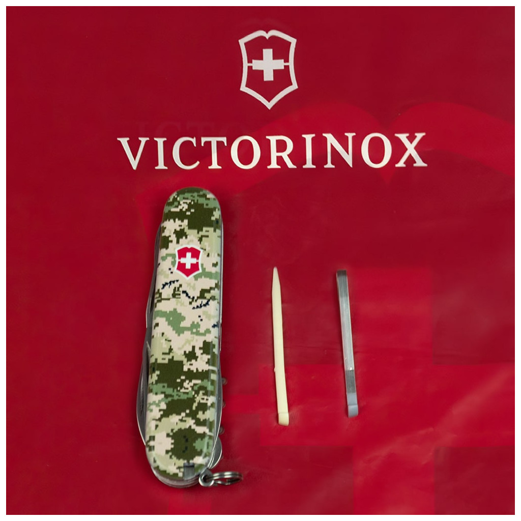 Ніж Victorinox Climber Army Піксель + Лого (1.3703.3_W3941p) - изображение 6
