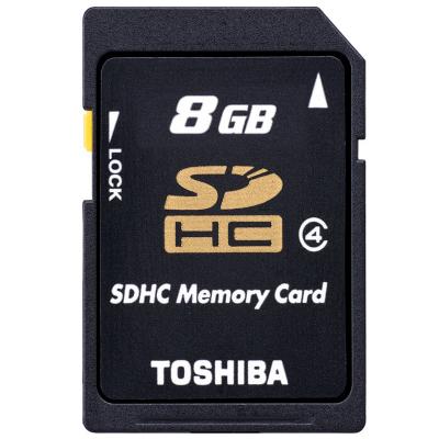Карта пам'яті Toshiba 8GB microSD class 4 (THN-M102K0080M4) - зображення 1
