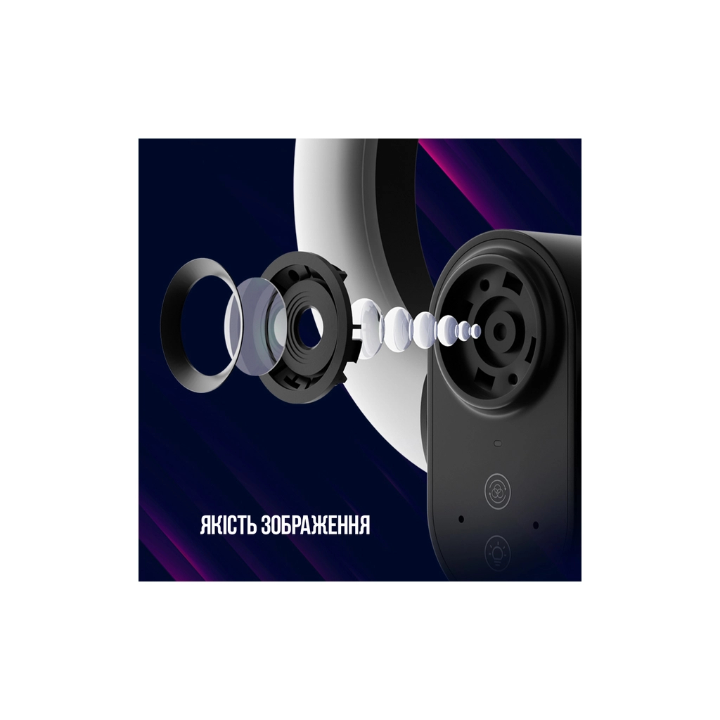 Веб-камера Lorgar Circulus 910 Streaming 5MP 1944 Auto Focus Stereo (LRG-SC910) - изображение 5