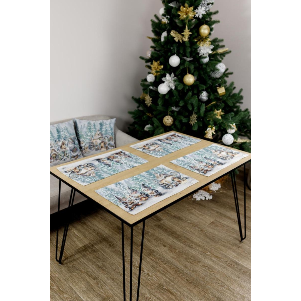 Серветка на стіл Прованс гобеленова Казкові гноми 30х50 см (038427) - зображення 7