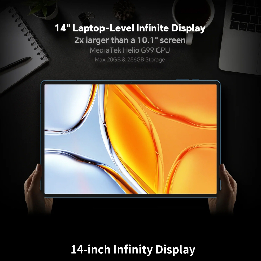 Планшет Teclast T70 14" 8/256GB LTE blue (6940709687208) - зображення 7