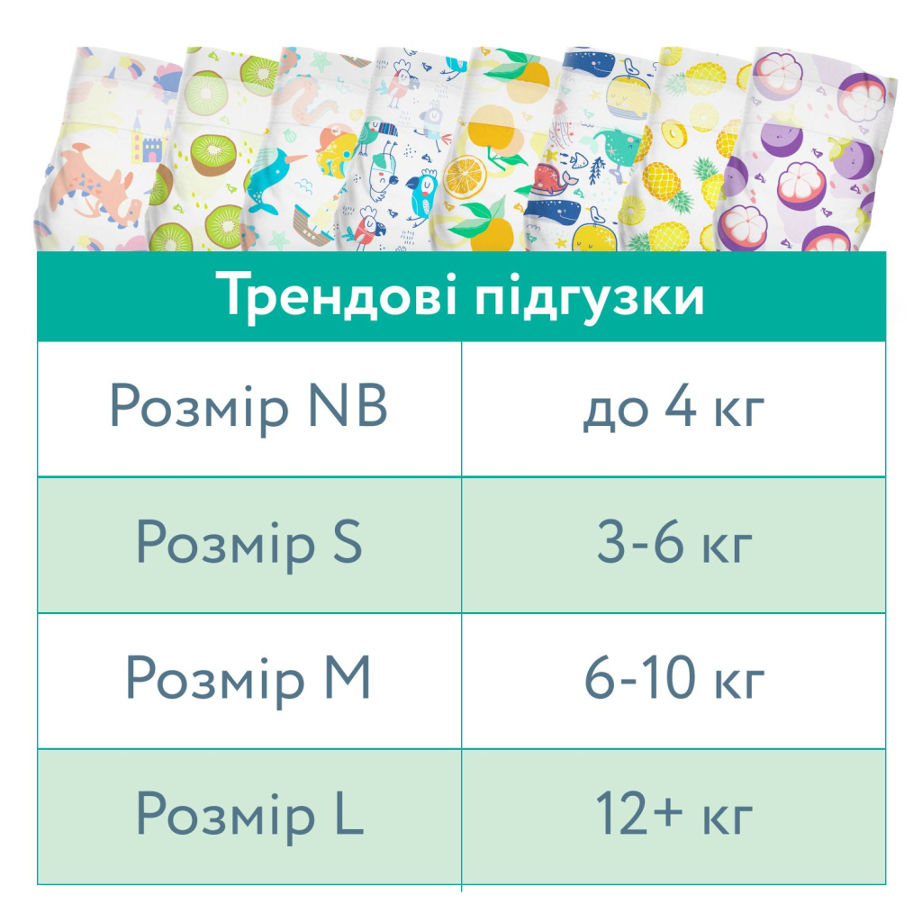 Підгузки Offspring Pineapple розмір S 3-6 кг 48 шт (DP-OI-FAT-S48P-PHP) - зображення 12
