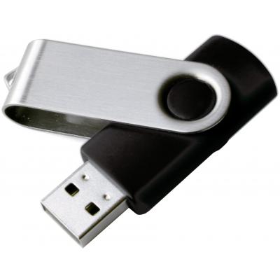 USB флеш накопичувач Goodram 8GB UTS2 Black no logo USB 2.0 (UTS2-0080K0BBB) - зображення 1