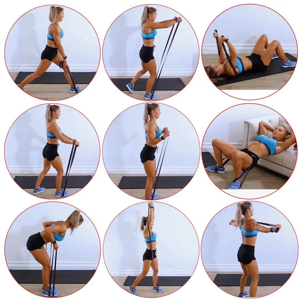 Еспандер Power System PS-4129 Booty Band Set Long набір 3 шт (4129MX-9) - зображення 4