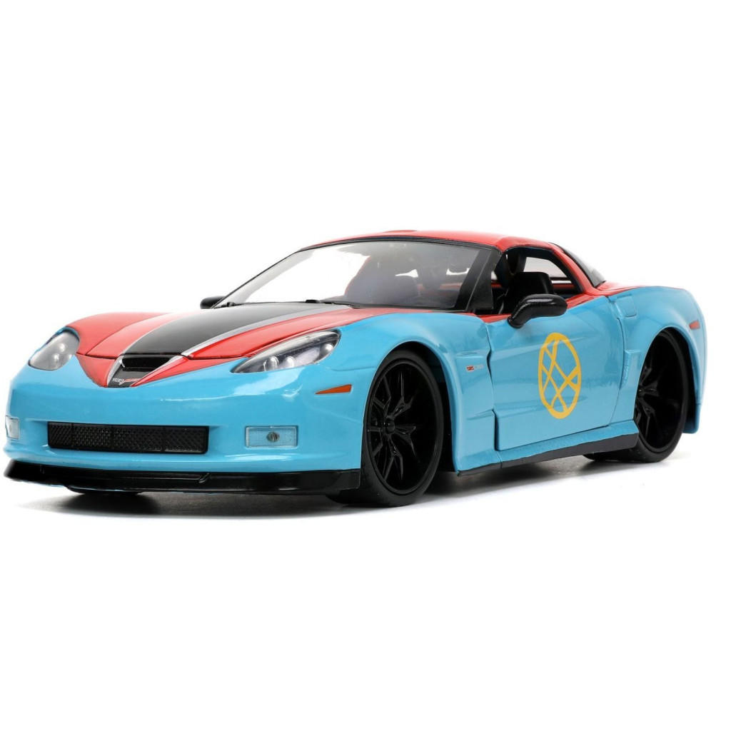 Машина Jada металева Марвел Шевроле Корвет із фігуркою Доктора Стренджа 1:24 (253225024) - зображення 3