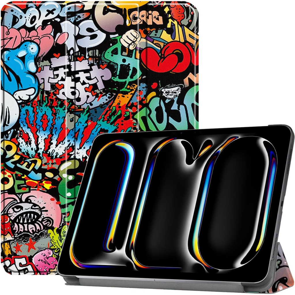 Чохол до планшета BeCover Smart Case Apple iPad Pro 11" M4 2024 Graffiti (711637) - зображення 1