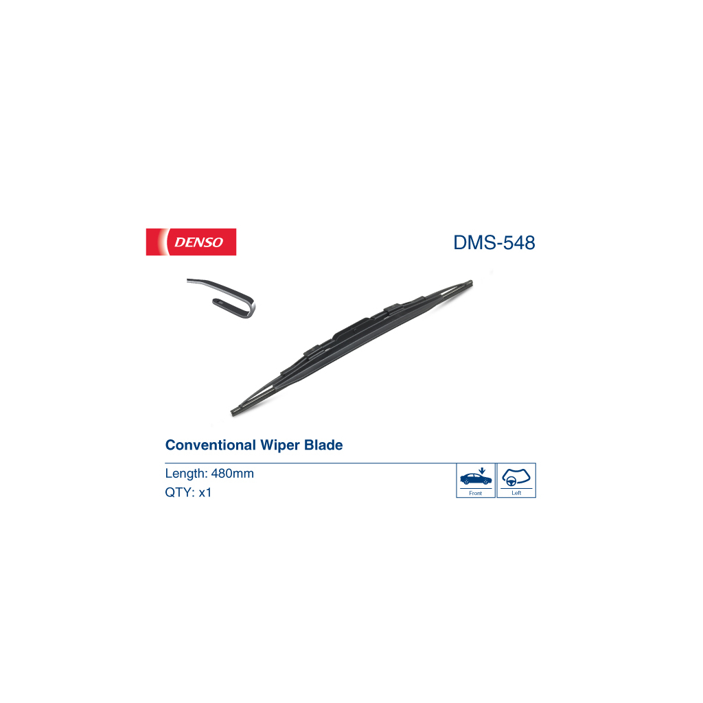 Щітка склоочисника Denso DMS548 - зображення 3