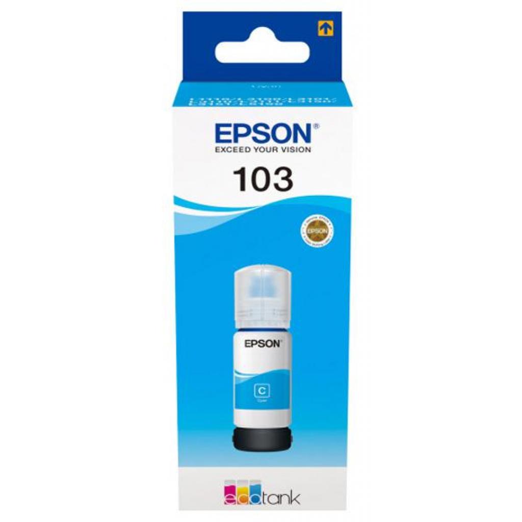 Контейнер з чорнилом Epson 103 Cyan (C13T00S24A) - зображення 2
