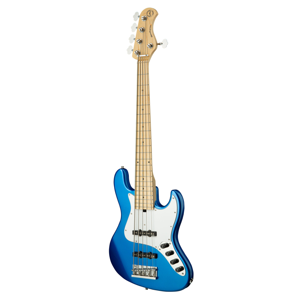 Бас-гітара Sadowsky MetroExpress 21-Fret Vintage J/J Bass Maple 5-String - Ocean Blue Metallic High Polish (SME21VJ5 J2M OKU FR) - зображення 8