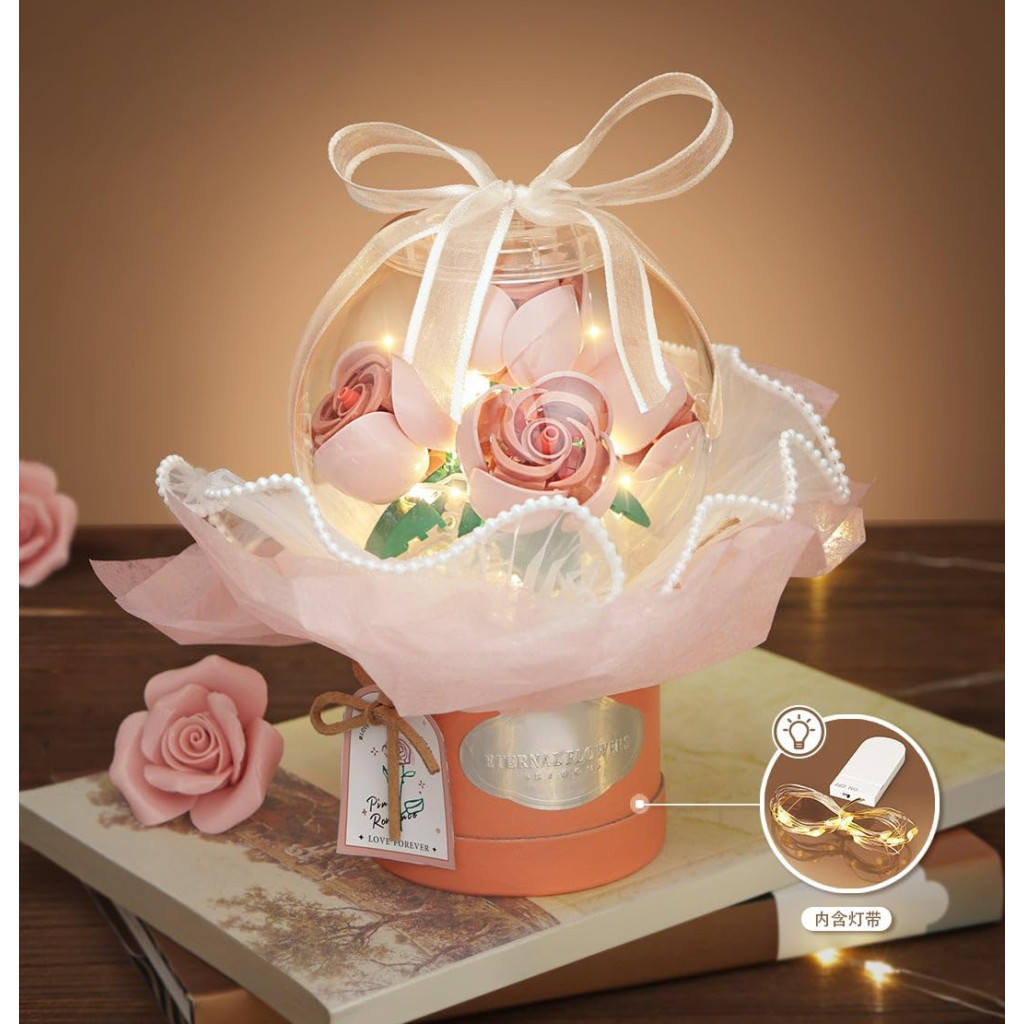 Конструктор LOZ mini Букет квітів у горщику (1298) - зображення 3