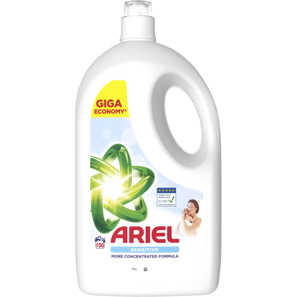 Гель для прання Ariel Для чутливої шкіри 4.5 л (8700216691789) - изображение 2