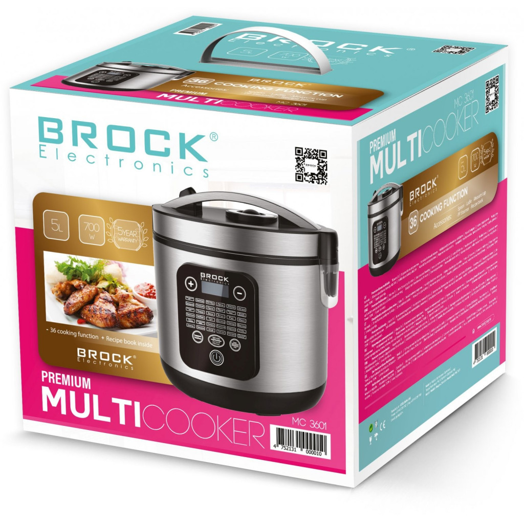 Мультиварка Brock_з_ПДВ MC 3601 (MC3601) - зображення 2