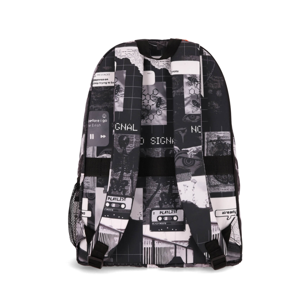 Рюкзак для ноутбука Bagland 17" Stylish XL 35L+print, whtite-black 1343 00558694 (1120220805) - зображення 4