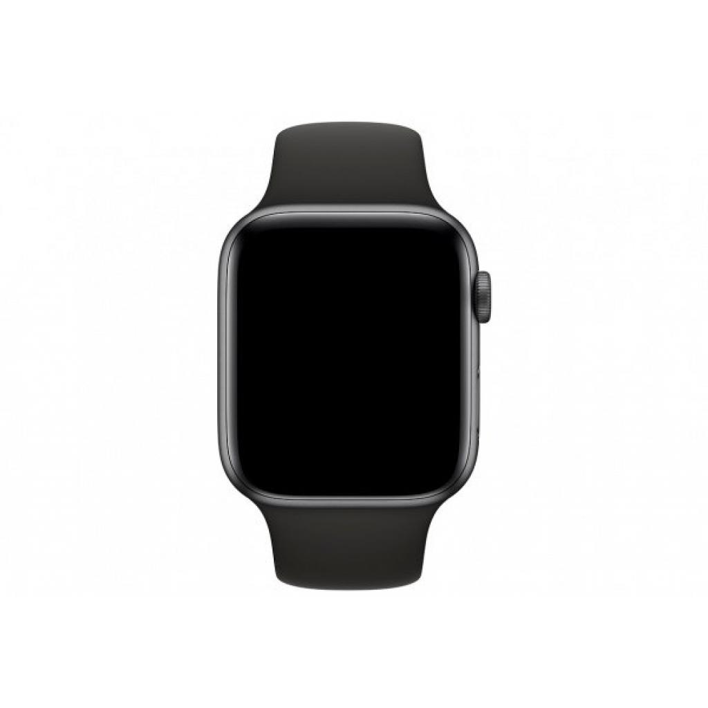 Ремінець до смарт-годинника Apple 44mm Sport Band Black - S/M & M/L (MTPL2ZM/A) - зображення 2