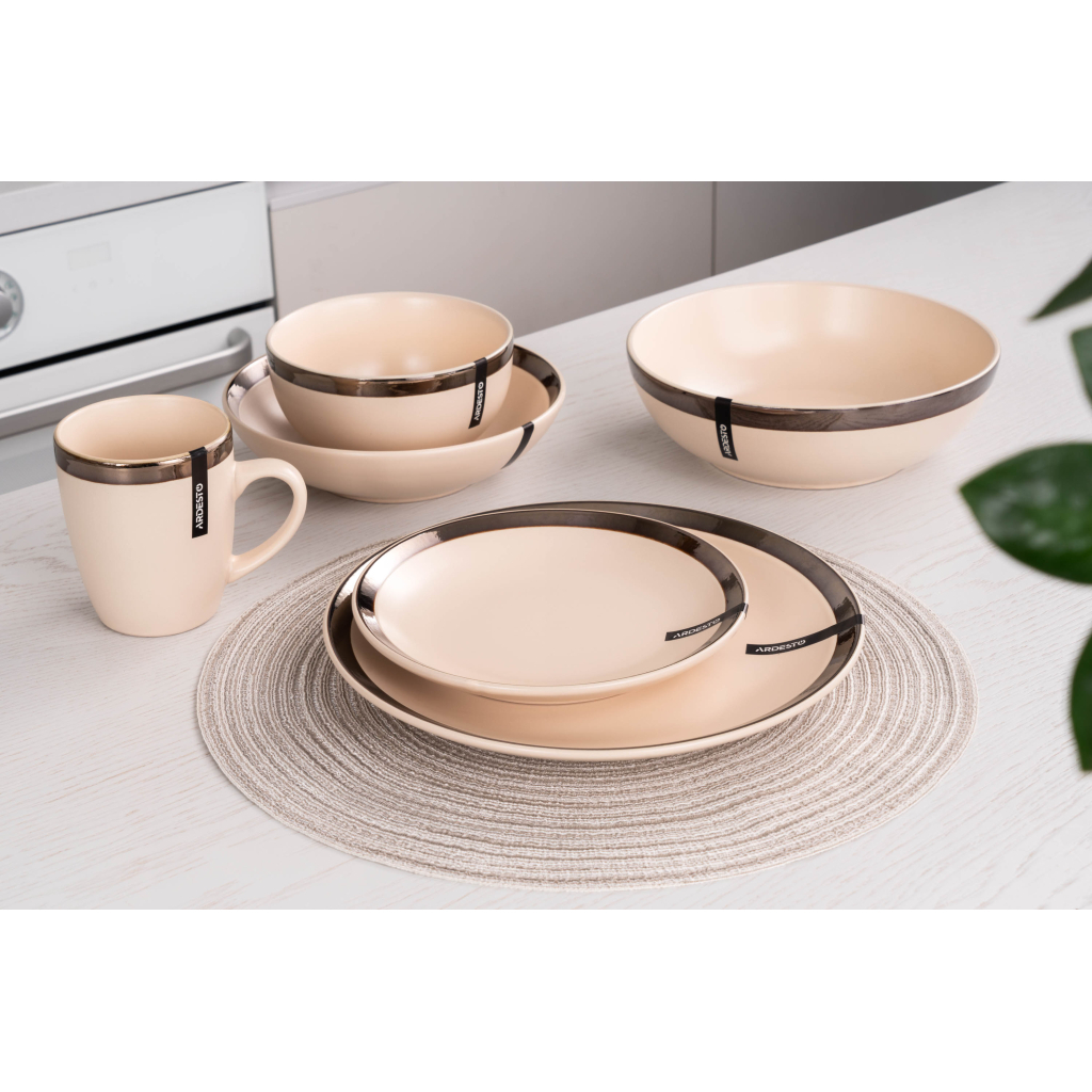 Салатник Ardesto Liguria 22 см Cream (AR2922LCC) - зображення 3