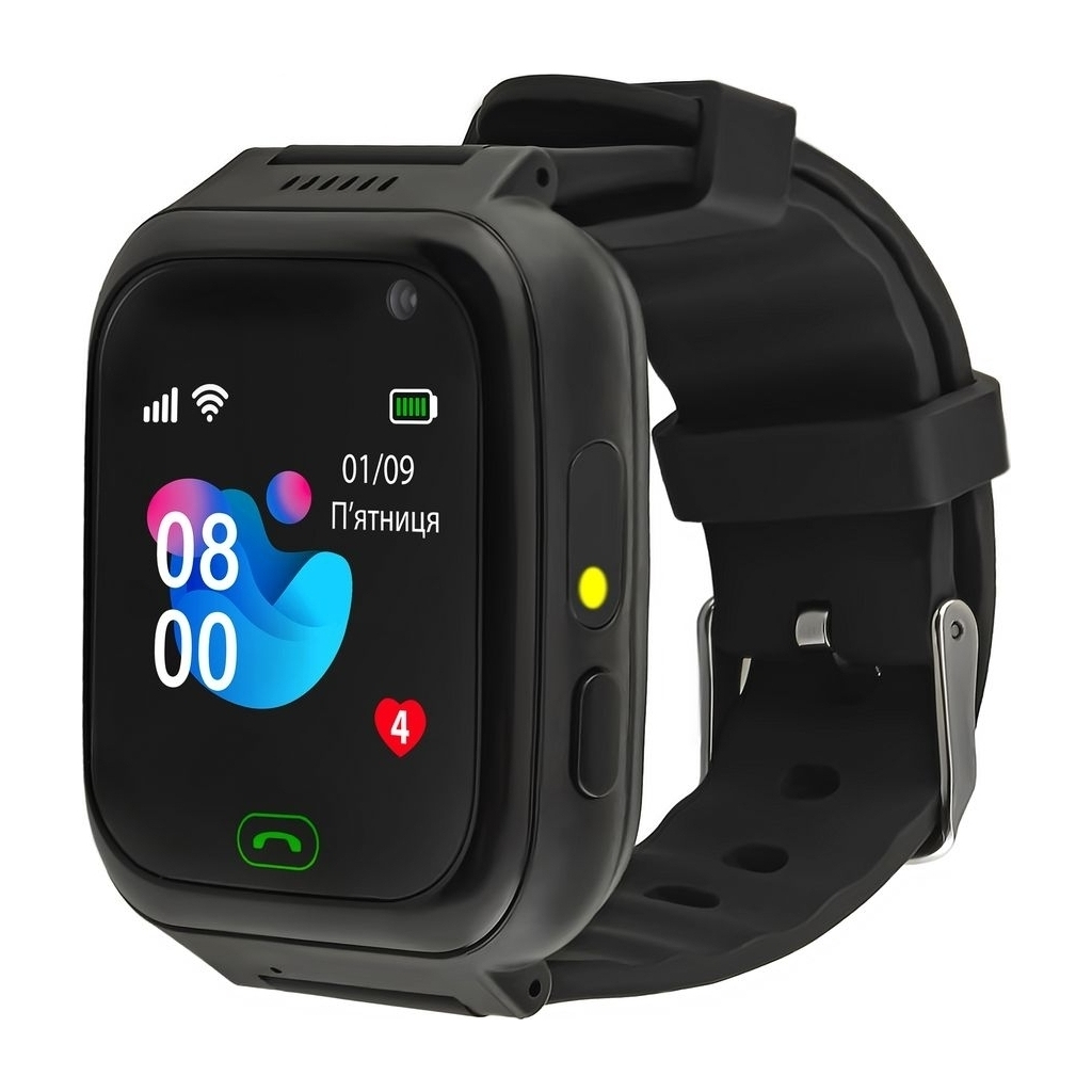 Смарт-годинник GARMIX PointPRO-100 WIFI BLACK (1002330) - зображення 1