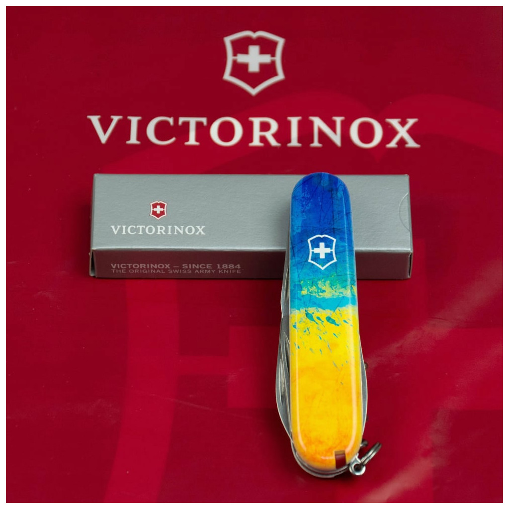 Ніж Victorinox Spartan Ukraine 91 мм Жовто-синій малюнок (1.3603.7_T3100p) - зображення 12