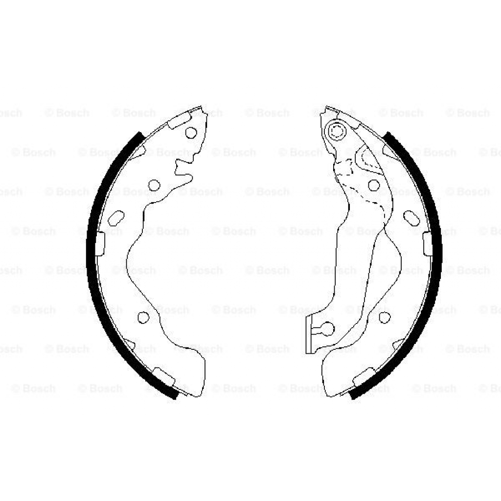 Гальмівні колодки Bosch 0 986 487 673 - зображення 5