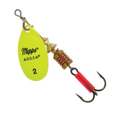 Блешня Mepps Aglia Fluo chartreuse 4.5гр №2 (30166 102) - зображення 1