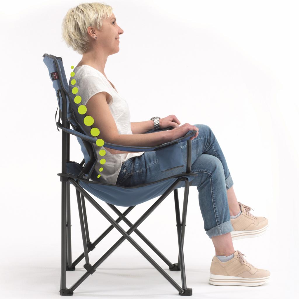 Крісло складане Outwell Kielder Blue (928759) - зображення 2