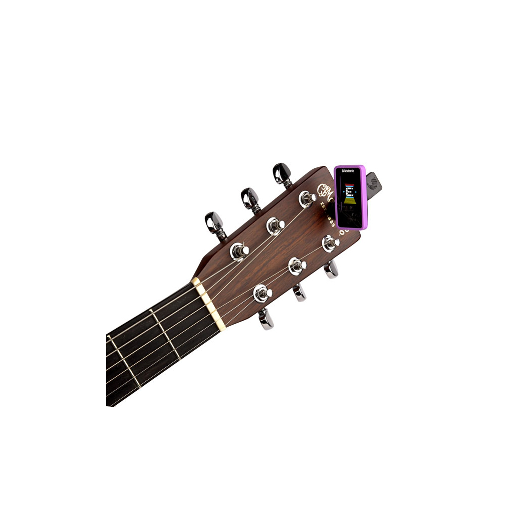 Тюнер для музичних інструментів D'Addario Eclipse Tuner Purple (PW-CT-17PR) - зображення 2