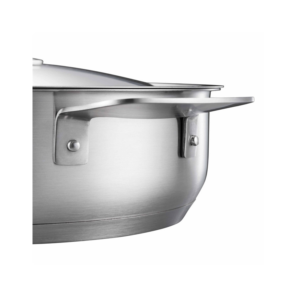 Сотейник Fiskars Norden глибокий з кришкою 28 см (1067635) - зображення 4