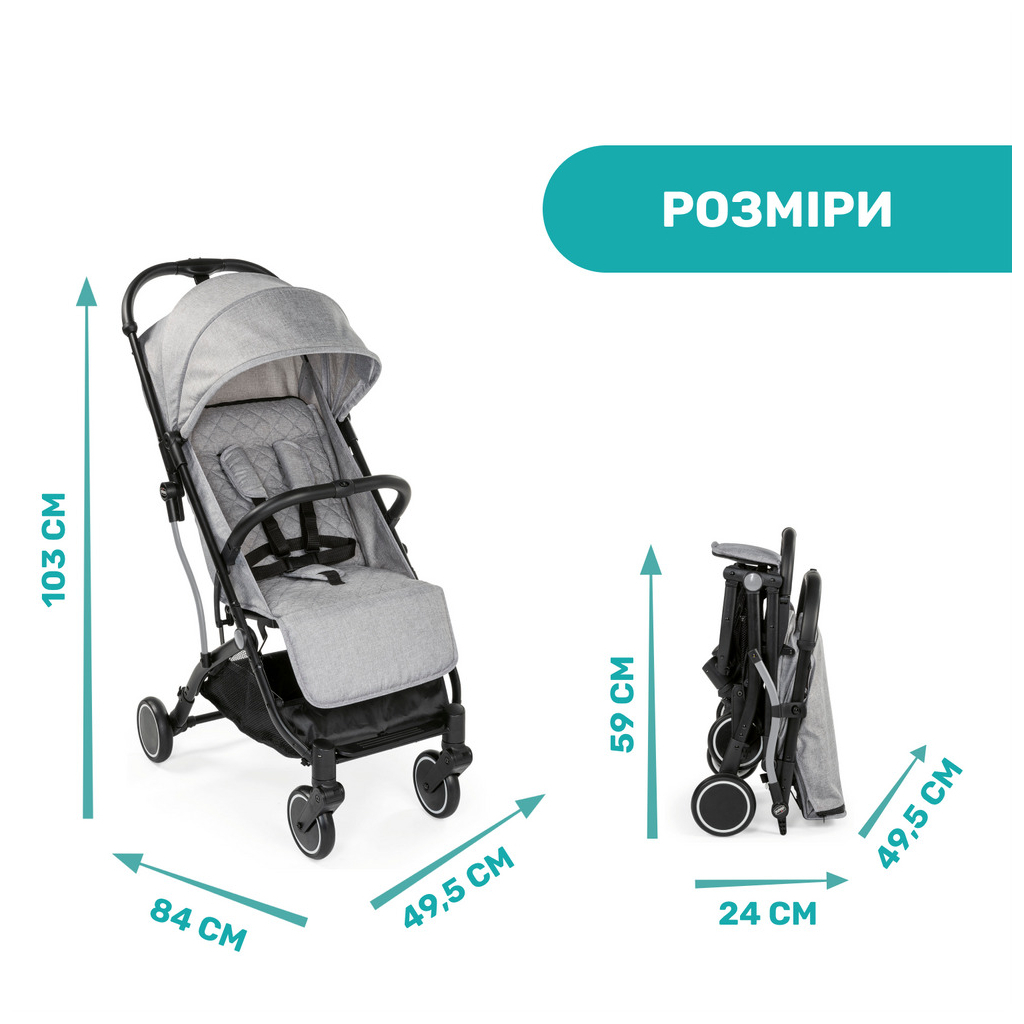 Коляска Chicco Trolleyme Stroller (79865.28) - зображення 5