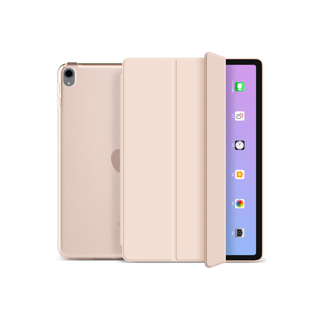 Чохол до планшета BeCover Tri Fold Hard Apple iPad mini 6 2021 Pink (706857) - зображення 2