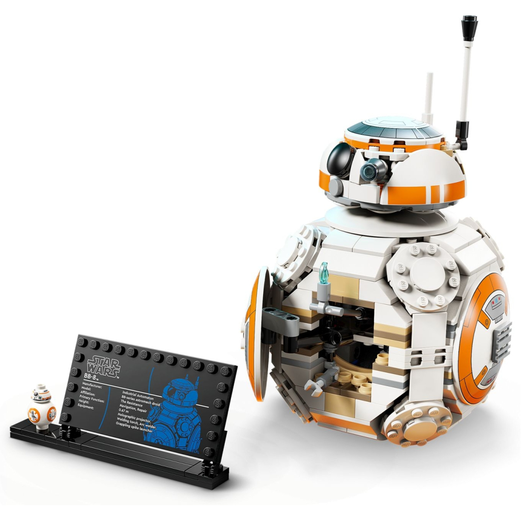 Конструктор LEGO Star Wars Дроїд-астромеханік BB-8 (75452) - зображення 4