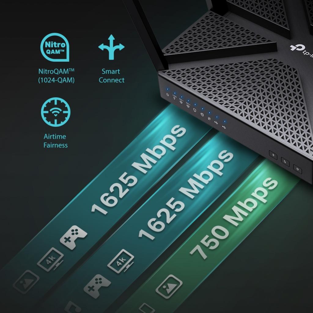 Маршрутизатор TP-Link ARCHER C4000 - зображення 6