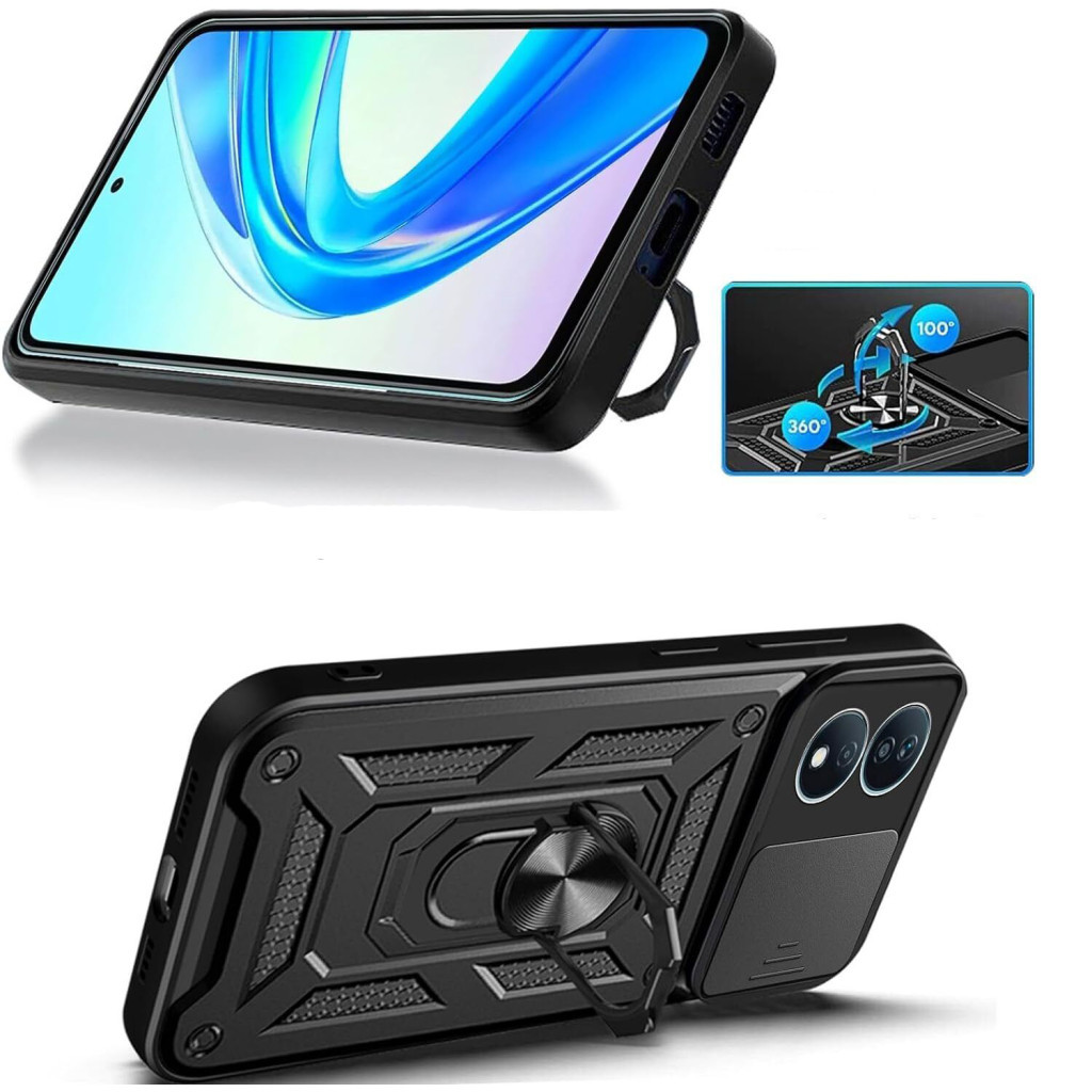 Чохол до мобільного телефона BeCover Military Honor X7b Black (710998) - зображення 4