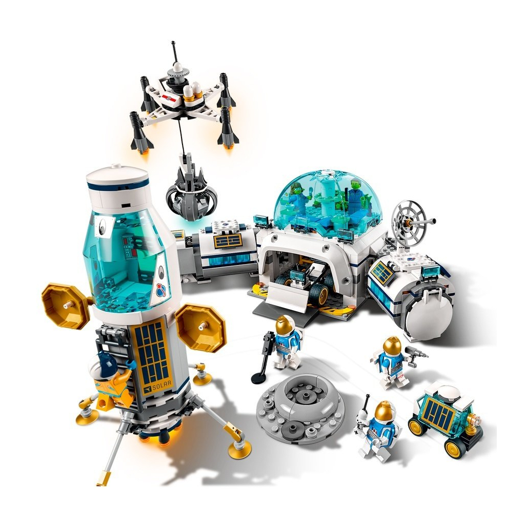 Конструктор LEGO City Space Місячна наукова база 786 деталей (60350) - зображення 4