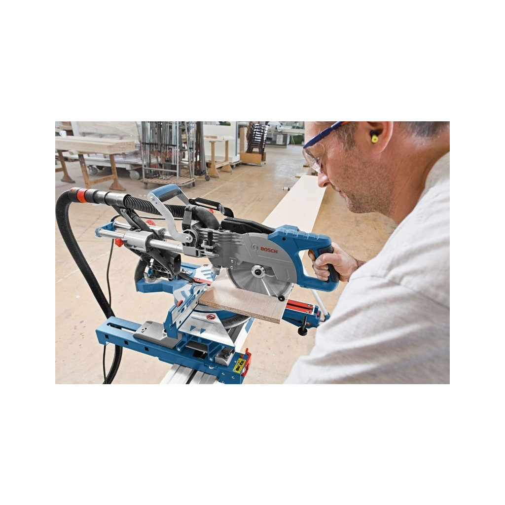 Торцювальна пила Bosch Professional GCM 8 SJL, 1600Вт, диск 216мм (0.601.B19.100) - изображение 7