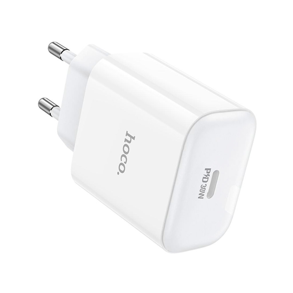 Зарядний пристрій HOCO C76A Pro Majestic USB-C PD30W White (6942007616300) - зображення 3