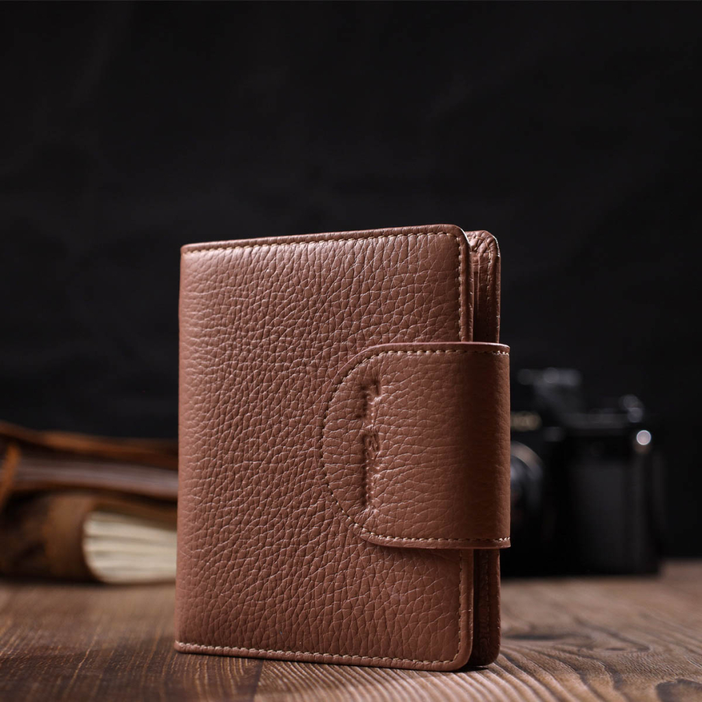 Гаманець Tony Bellucci З натуральної шкіри Бежевий (22020) - зображення 8