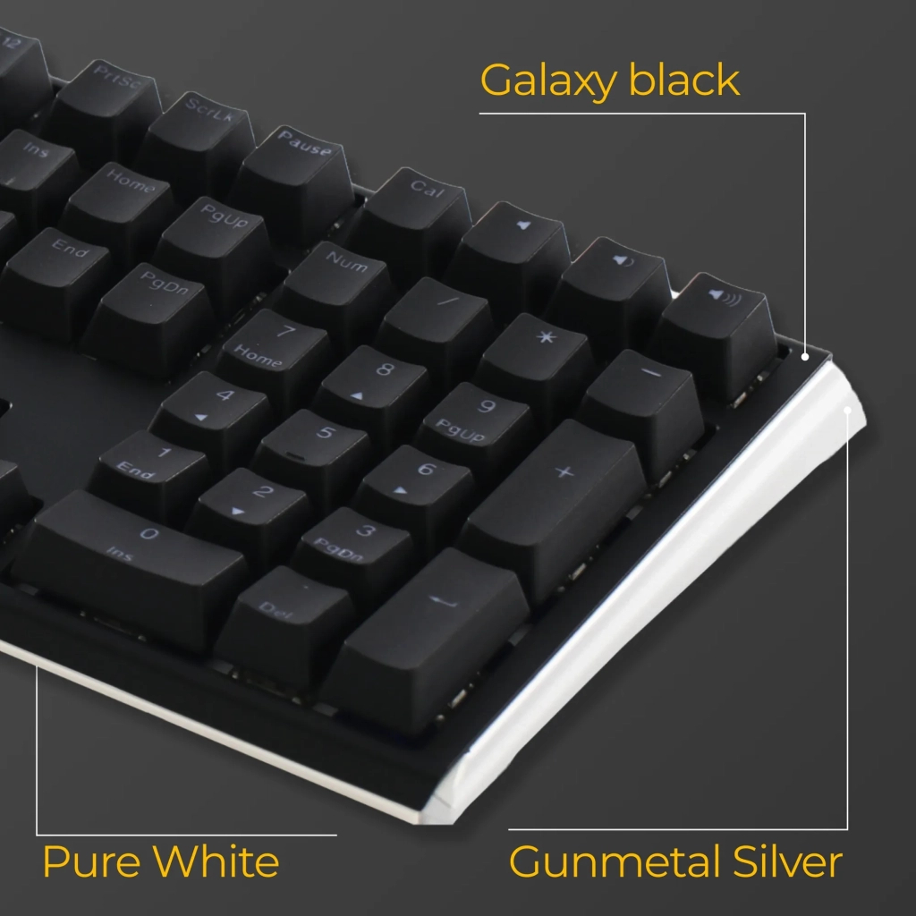 Клавіатура Ducky One 3 Cherry MX Red RGB UA USB Black (DKON2108ST-RUAPXCLAWSC1) - зображення 10