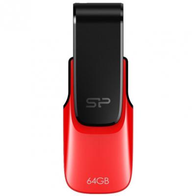 USB флеш накопичувач Silicon Power 64Gb Ultima U31 Red USB 2.0 (SP064GBUF2U31V1R) - зображення 1
