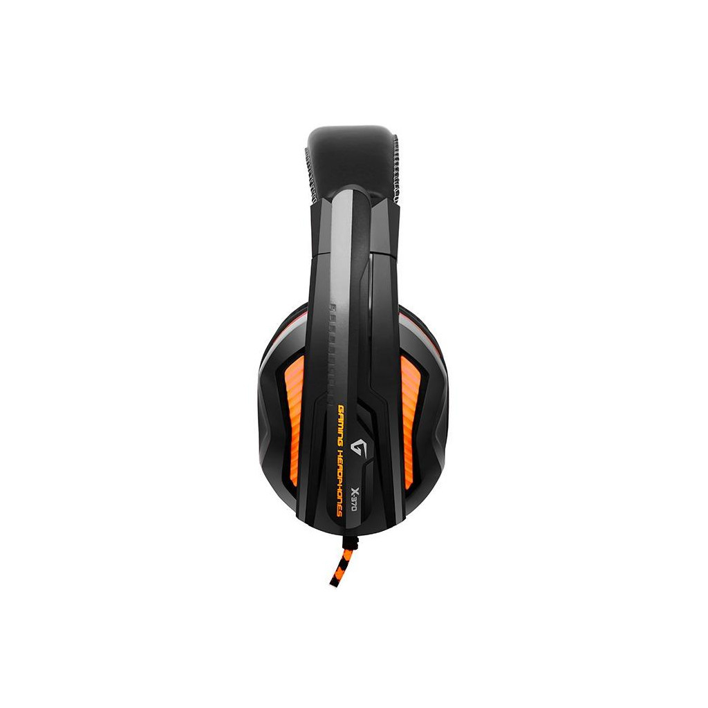 Навушники Gemix X-370 black-orange - зображення 2